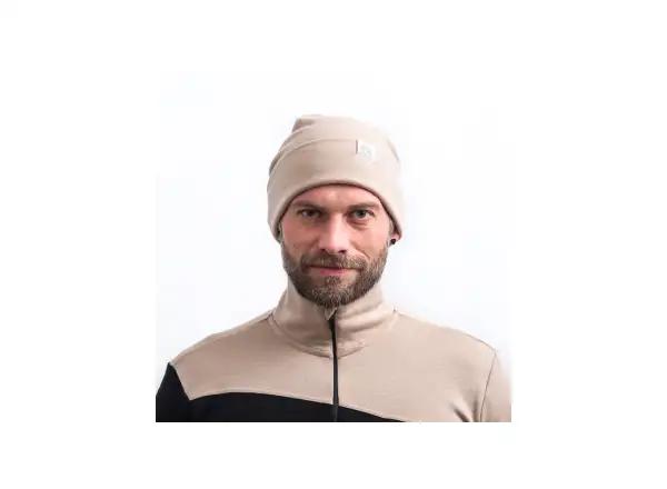 Sensor Merino Extreme Up Mütze Almond Beige