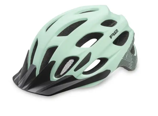 R2 Cliff Fahrradhelm Mint/schwarz