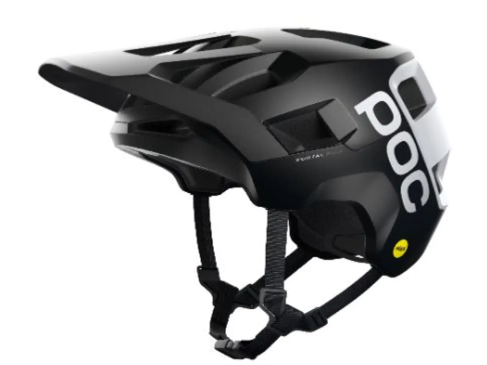 POC Kortal Race MIPS Helm Black Matt/Hydrogen White