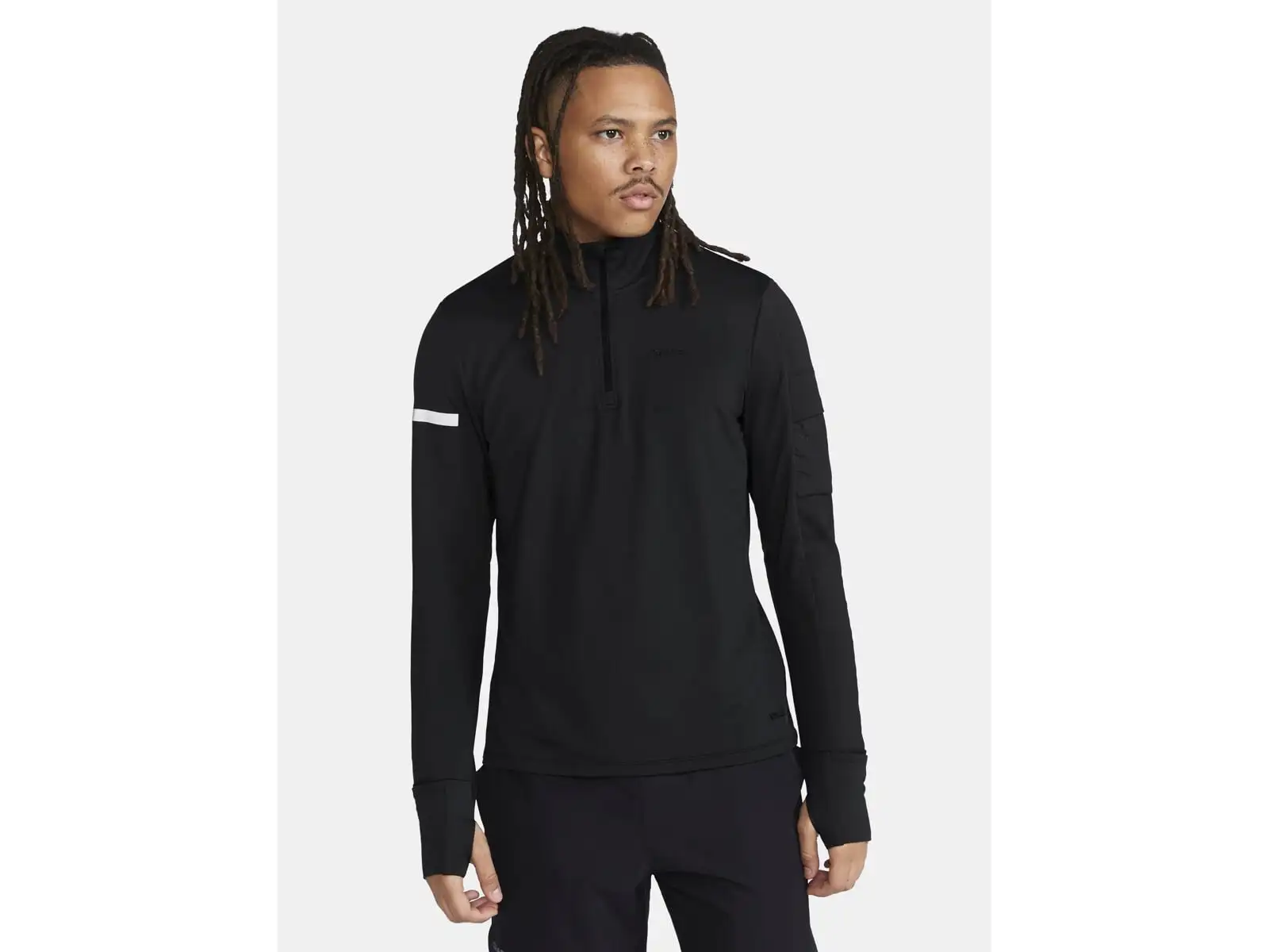 Craft ADV SubZ Herrenlaufshirt Langarm Schwarz