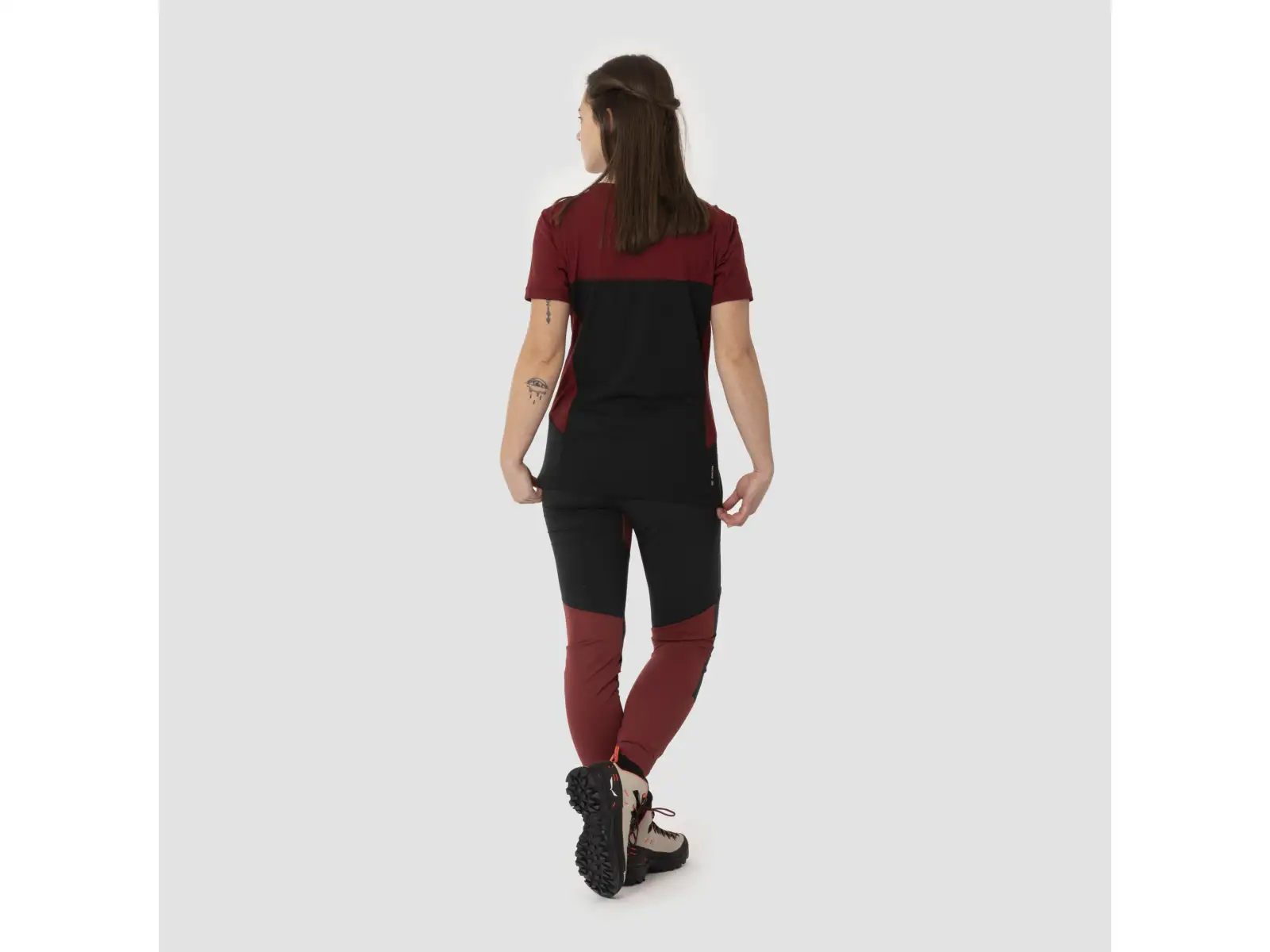 Salewa Puez Dry Responsive Cargo Damenhose Syrah