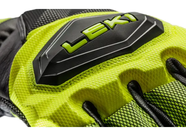 Leki WCR Venom SL 3D Rennhandschuhe Black-Ice Lemon