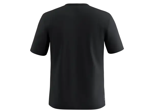 Salewa Solidlogo Dry Herren T-Shirt Kurzarm Black out