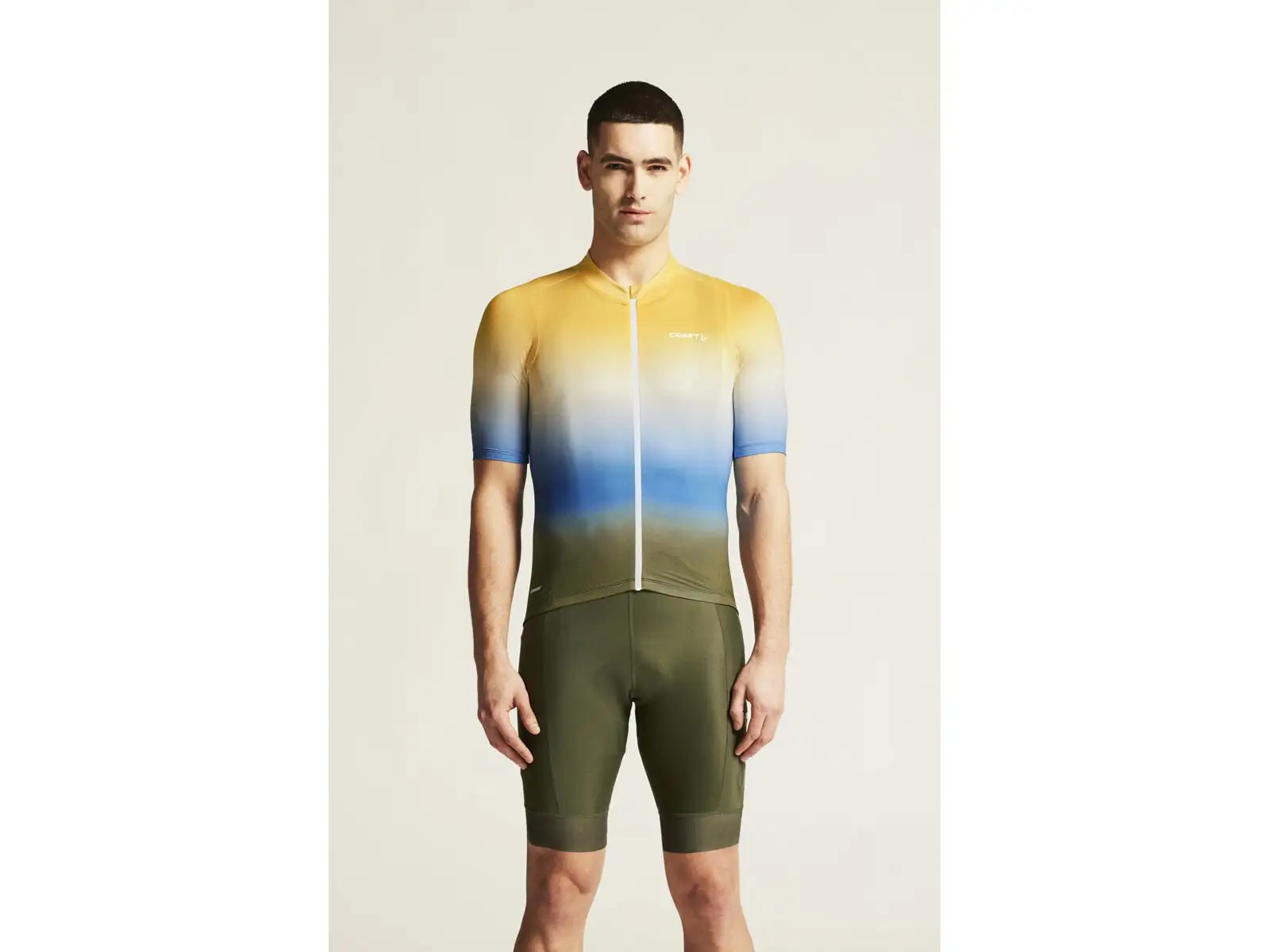 Craft ADV Endur Graphic Herren-Trikot kurzarm grün