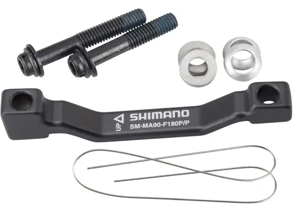 Shimano XTR SM-MA90-F Scheibenbremsadapter 180 mm, P/P, vorne