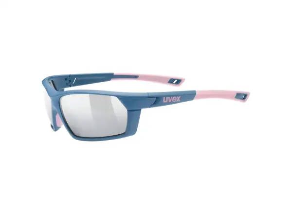 Uvex Sportstyle 225 Brille Blue Mat Rose/Lit