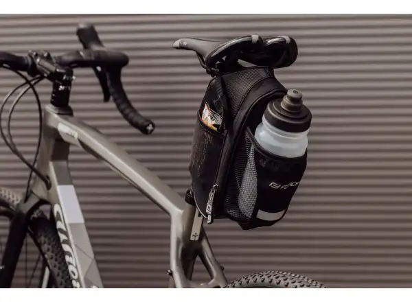 Force Fuse Satteltasche 1,2 l + Netzhalter 0,5 l Schwarz