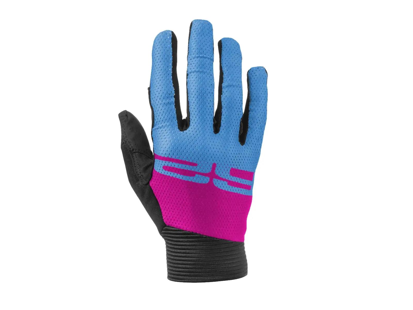 R2 Tracy Kinder Fahrradhandschuhe schwarz/blau/rosa