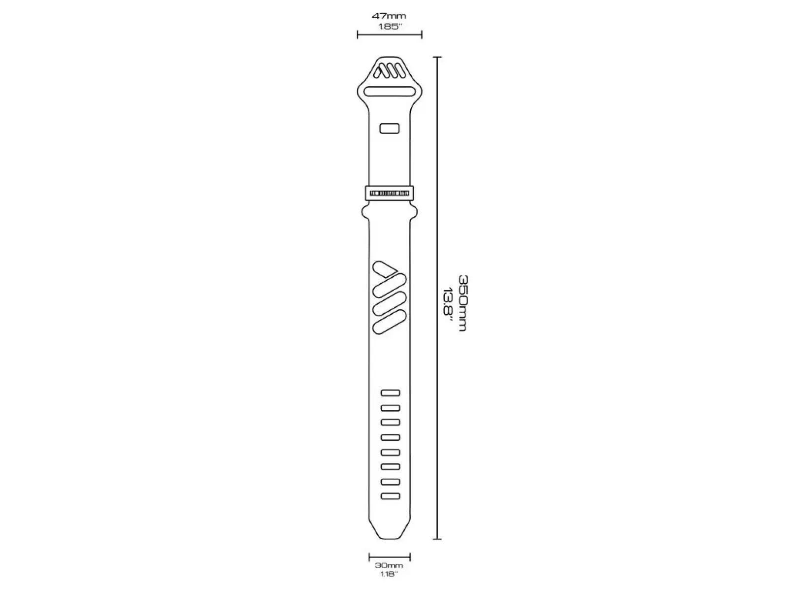All Mountain Style OS Strap Spanngurt Rot