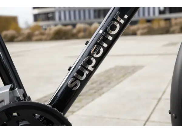 Superior Blox 6.7 T Stadtfahrrad Gloss Metallic Black