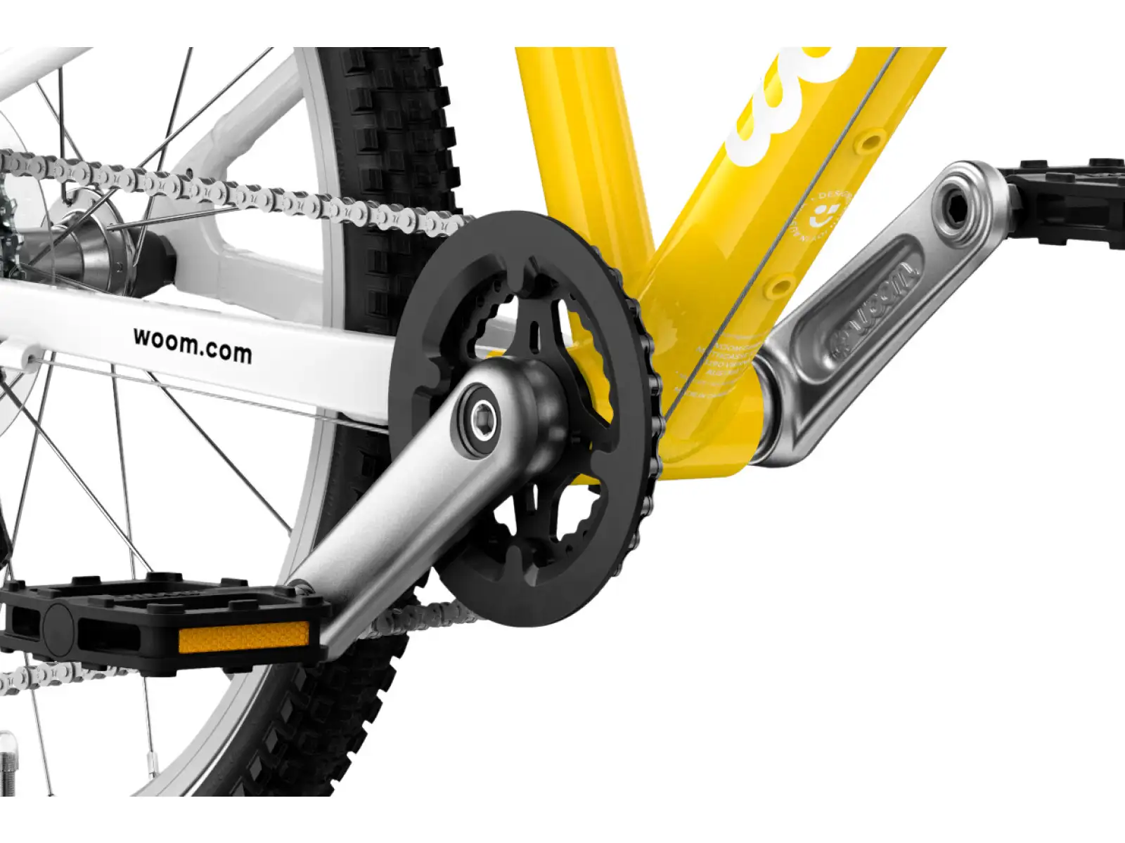 Woom GO 4 Vibrant Yellow 20 Kinderfahrrad