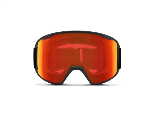 Smith Preview Skibrille Black / ChromaPop Everyday Red Mirror