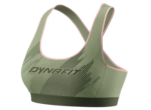 Dynafit Alpine Graphic Damen-Sport-BH Salbei