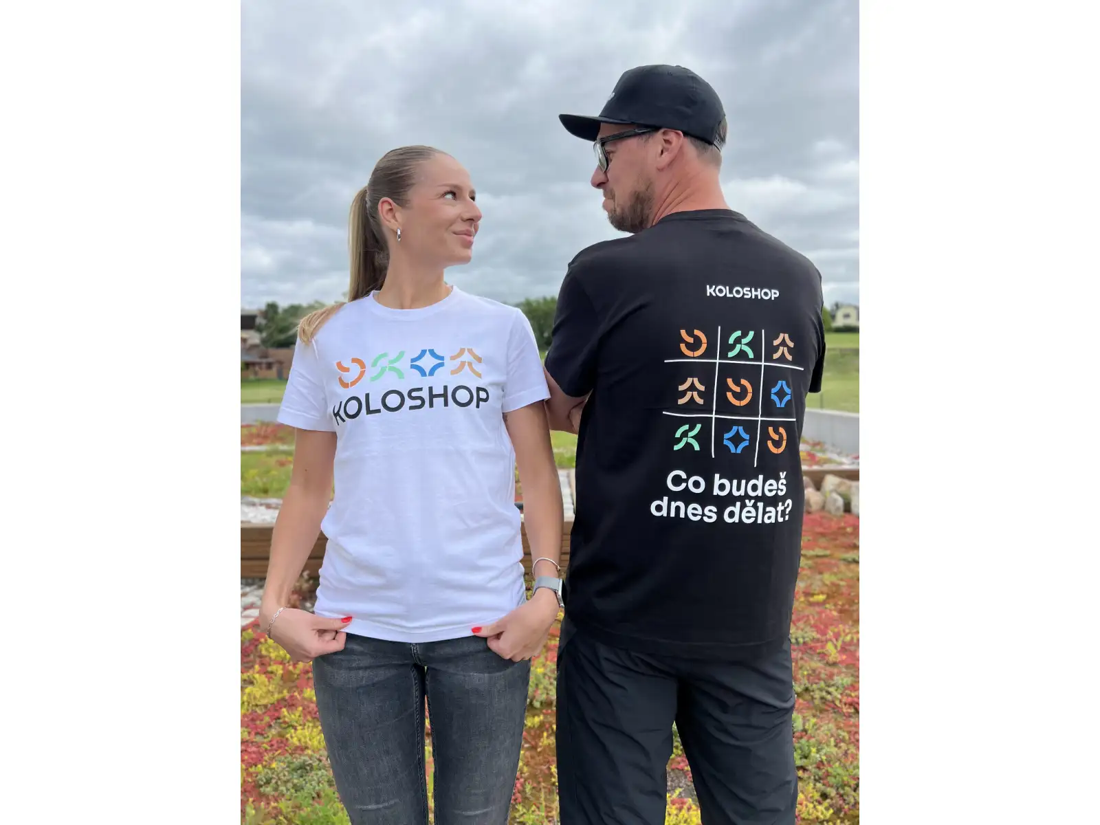 Koloshop T-Shirt kurzarm, limitierte Edition 2024 weiß
