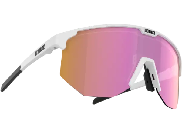 Bliz Hero Fahrradbrille Matt White Brown/Pink Multi Cat.3.