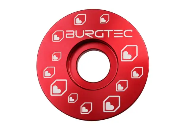 Burgtec Top Cap Headset-Kappe rot