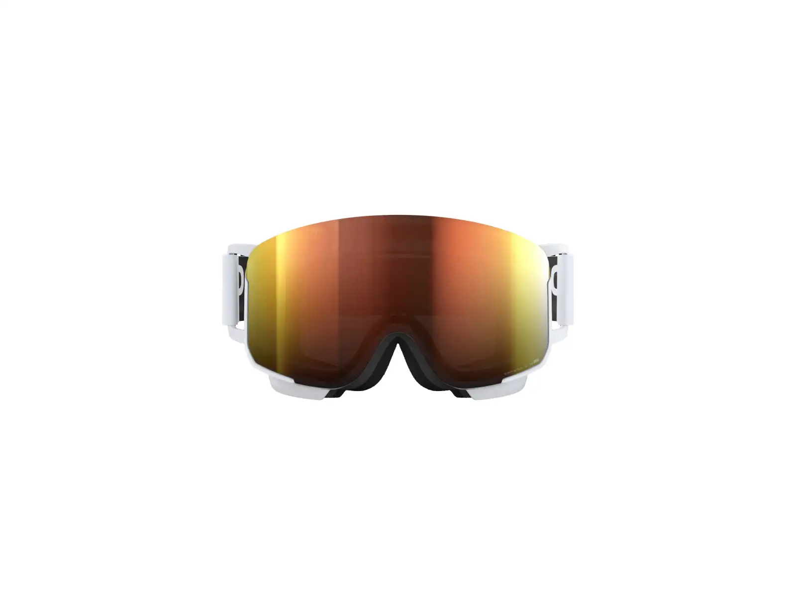 POC Nexal Skibrille Hydrogen White/Partly Sunny Orange