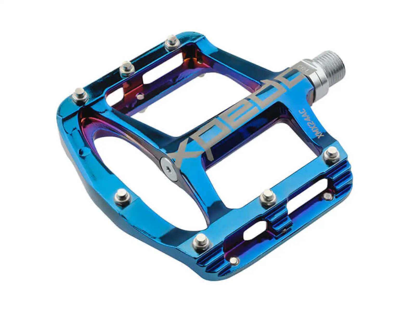 X-pedo Spry+ Plattformpedale Blue Ray