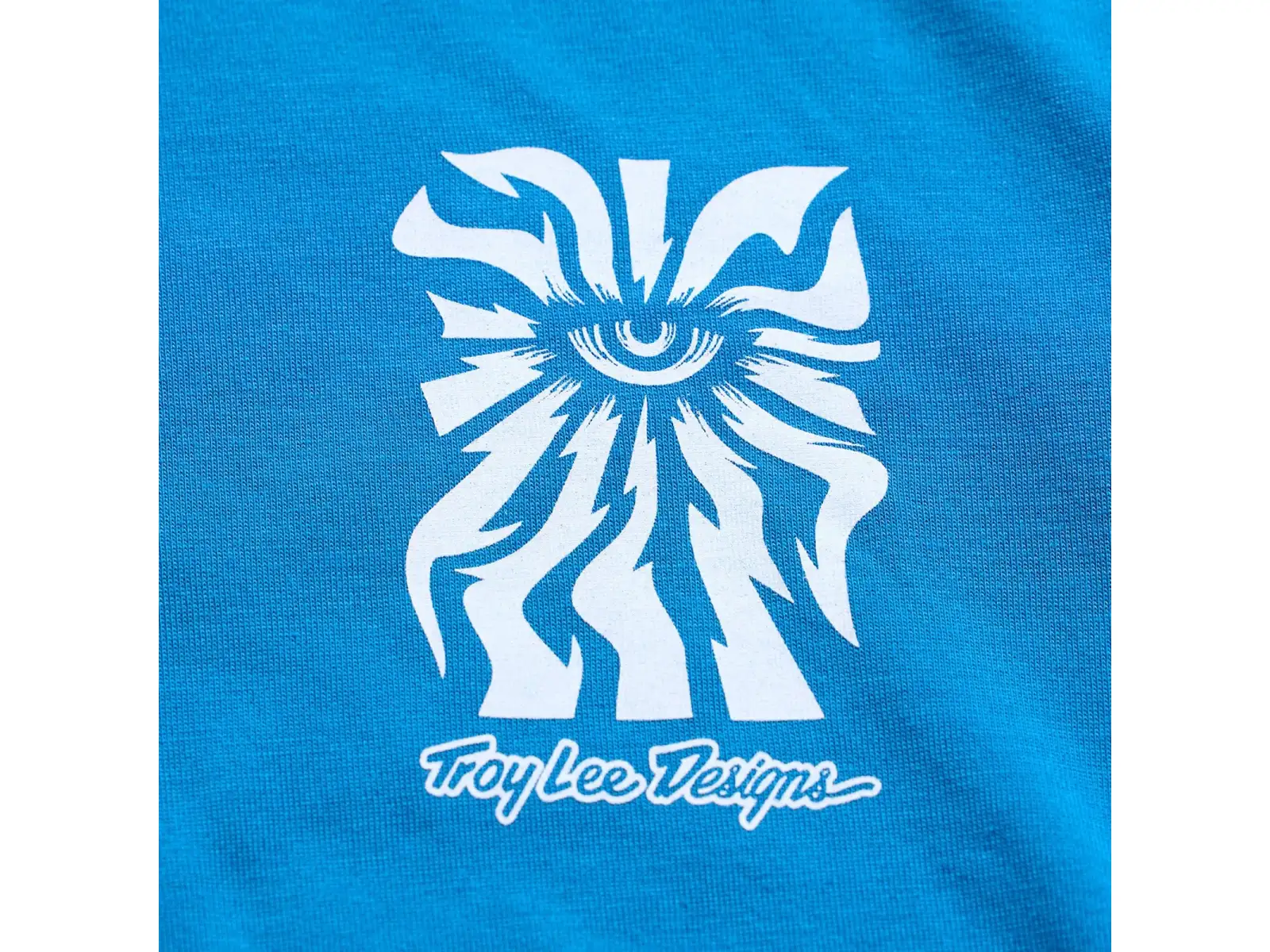 Troy Lee Designs Youth Skyline Ride Kindertrikot Kurzarm One Eye Aero Blue