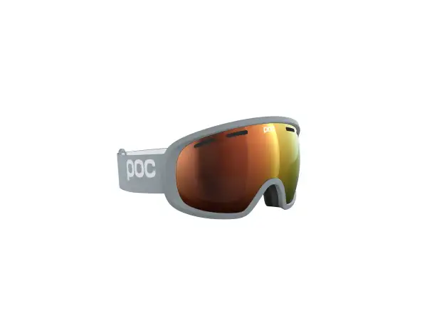 POC Fovea WF Skibrille Granite Grey/Partly Sunny Orange
