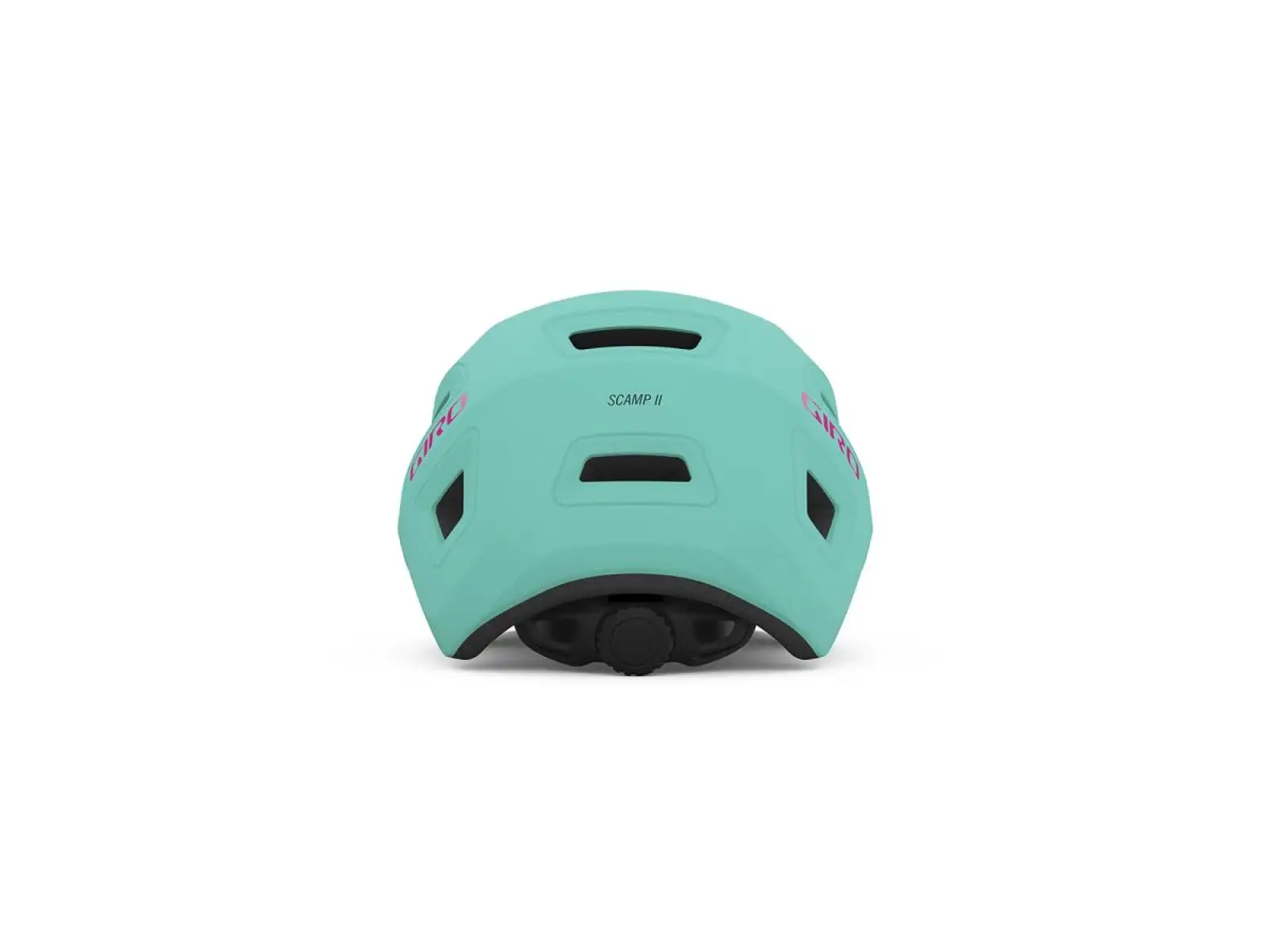 Giro Scamp II Kinderhelm Matte Schreiendes Türkis