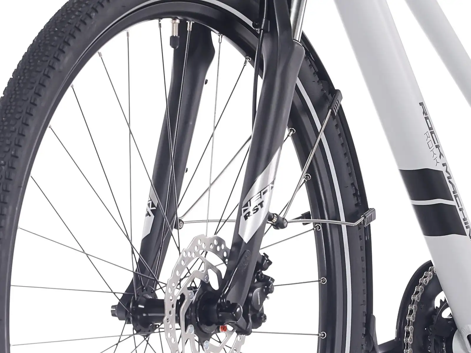 Rock Machine Rokk 40 Easy Entry Trekkingrad Gloss Limerock Grey