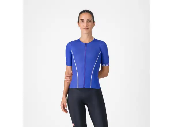 Castelli Anima Flow Damen-Trikot Ultraviolet/Purple Mist