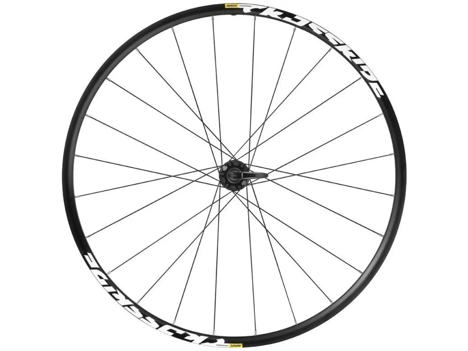 Mavic Crossride Disc FTS-X 26" Hinterrad komplettiert