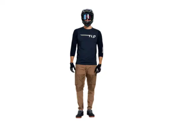 Troy Lee Designs Ruckus Ride Herren-Trikot 3/4 Ärmel Wings Carbon