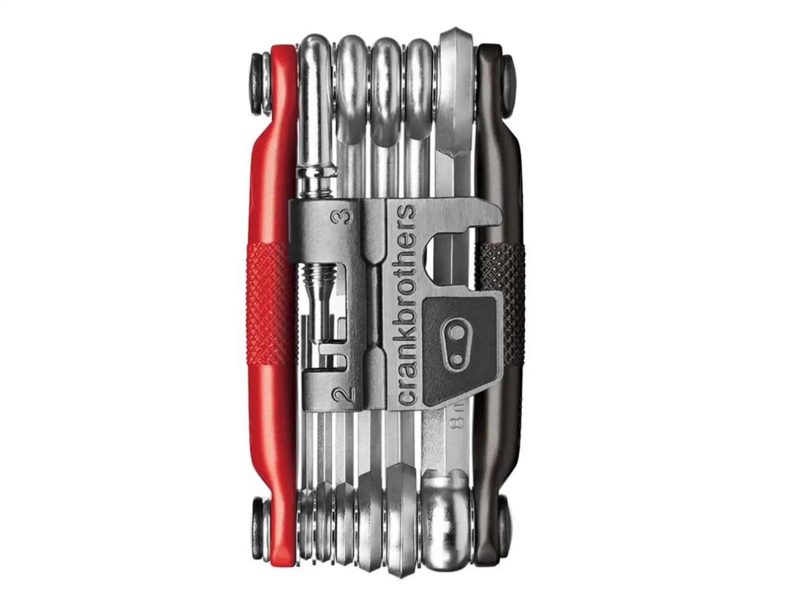 Crankbrothers Multi-17 Werkzeug Multitool schwarz/rot