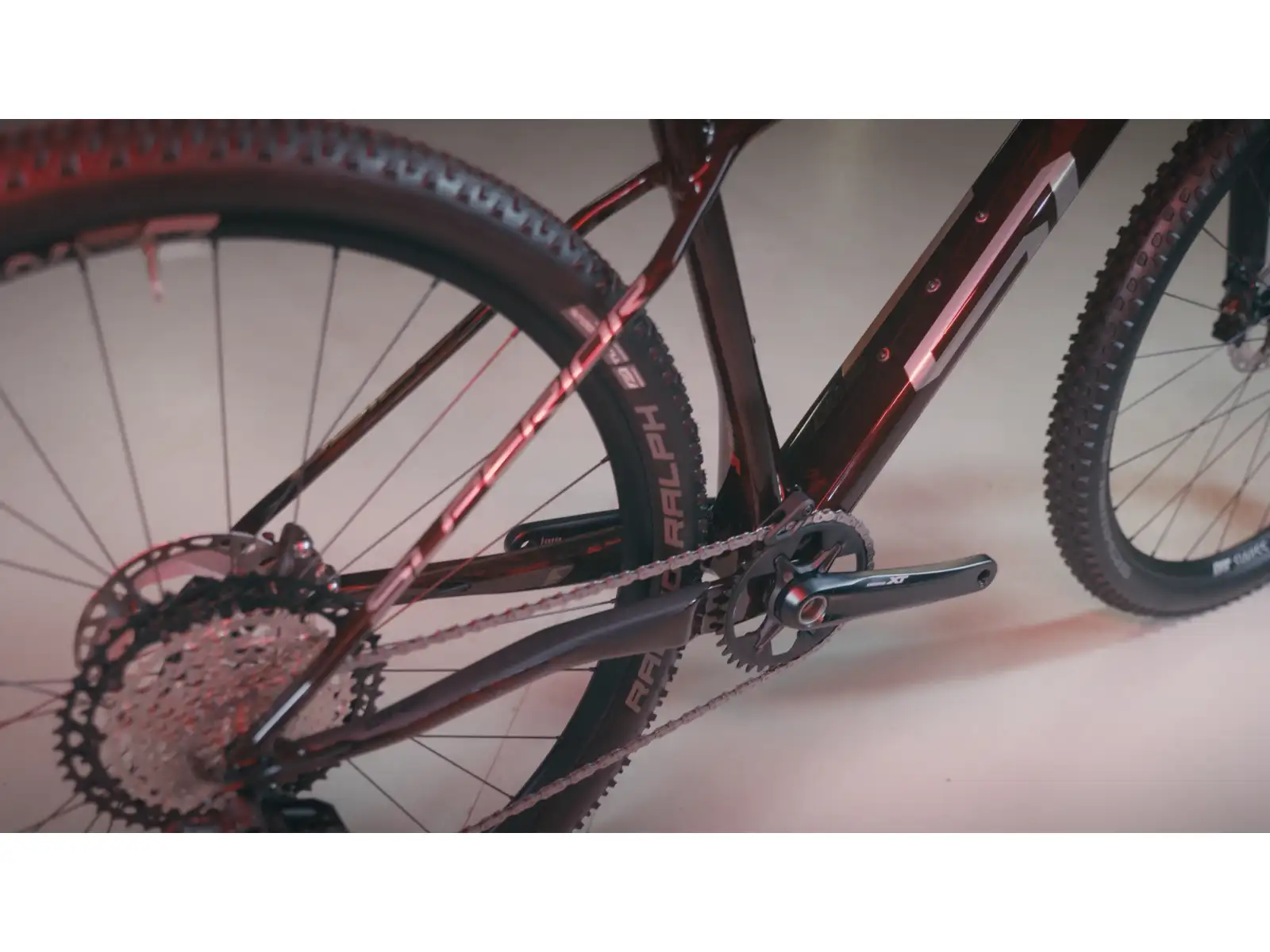 Superior Team 29 Elite Gloss Red Carbon/Chrome Mountainbike