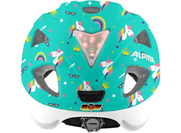 Alpina Ximo Flash Kinderhelm Unicorn Gloss