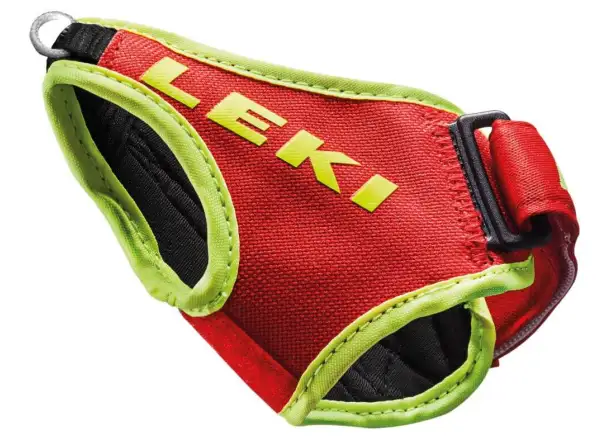 Leki Frame Strap Shark Handschlaufen Neon Rot