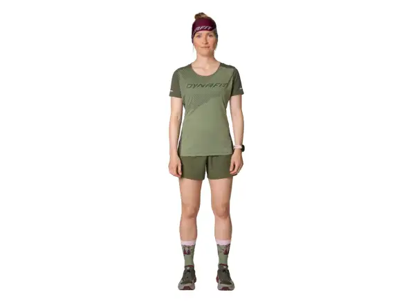 Dynafit Alpine 2 Damen T-Shirt kurzarm Salbei.