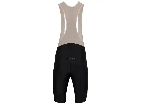 Silvini Suela Bib Damen-Latzshorts mit Einsatz Black/Cream