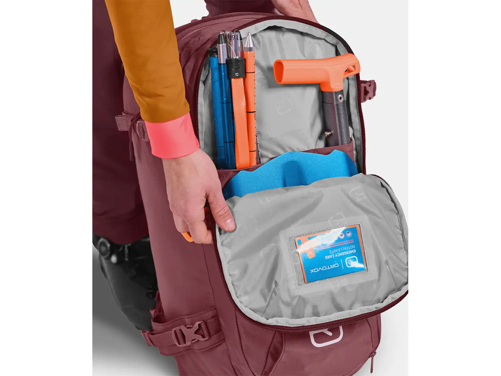 Ortovox Haute Route 30 S Skitourenrucksack Mountain Rose