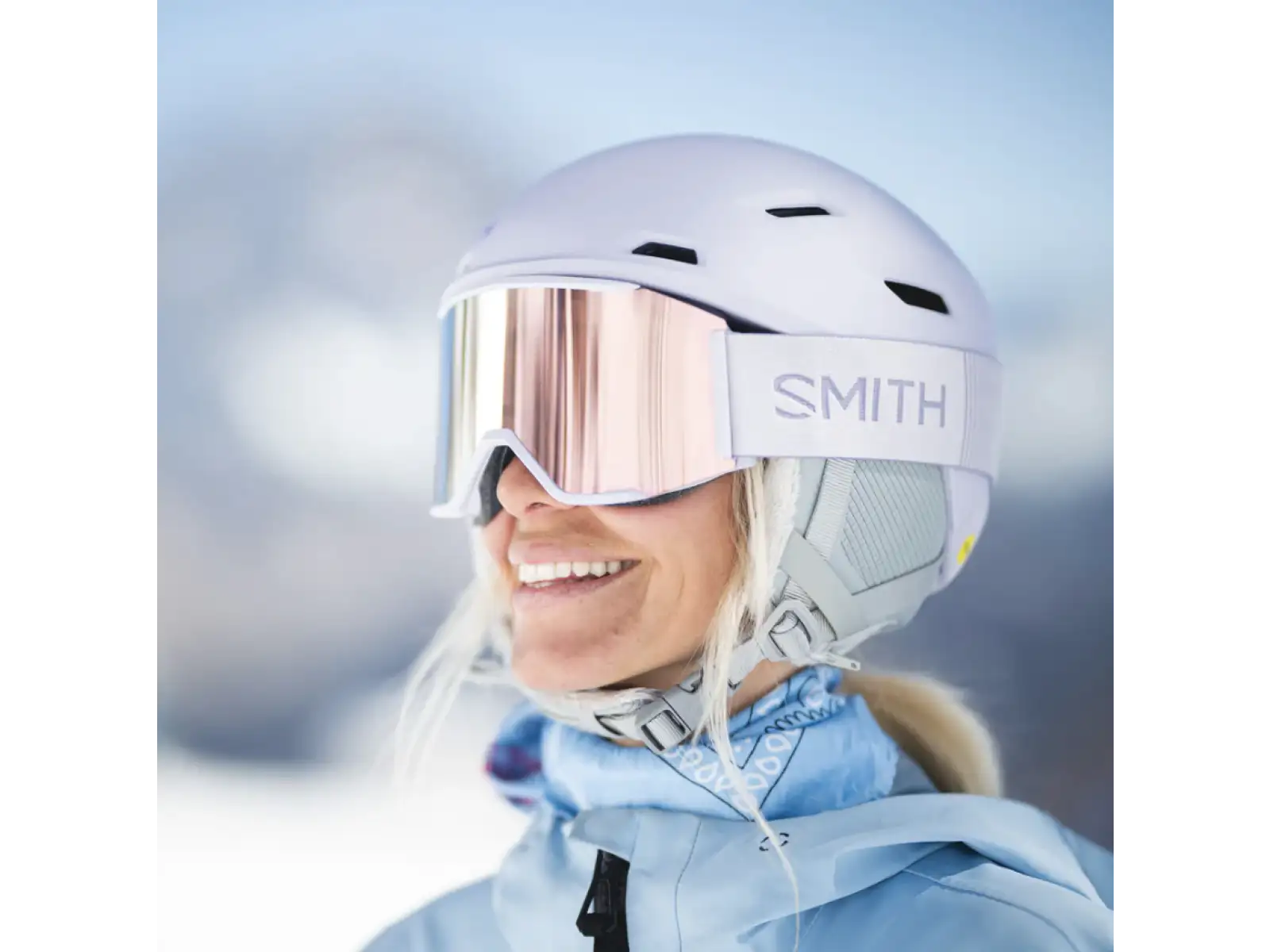 Smith Descend MIPS Skihelm Matte Lunar Fog Spires