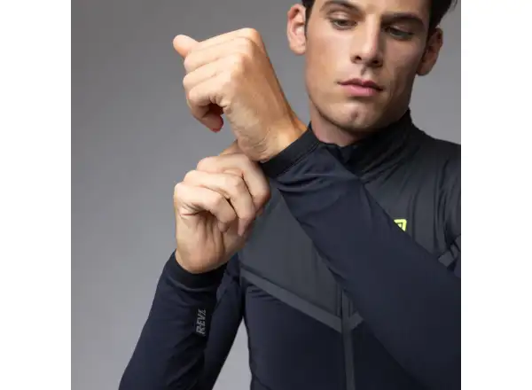 Alé R-EV1 Wool Speed Herren Winter Fahrradjacke Black