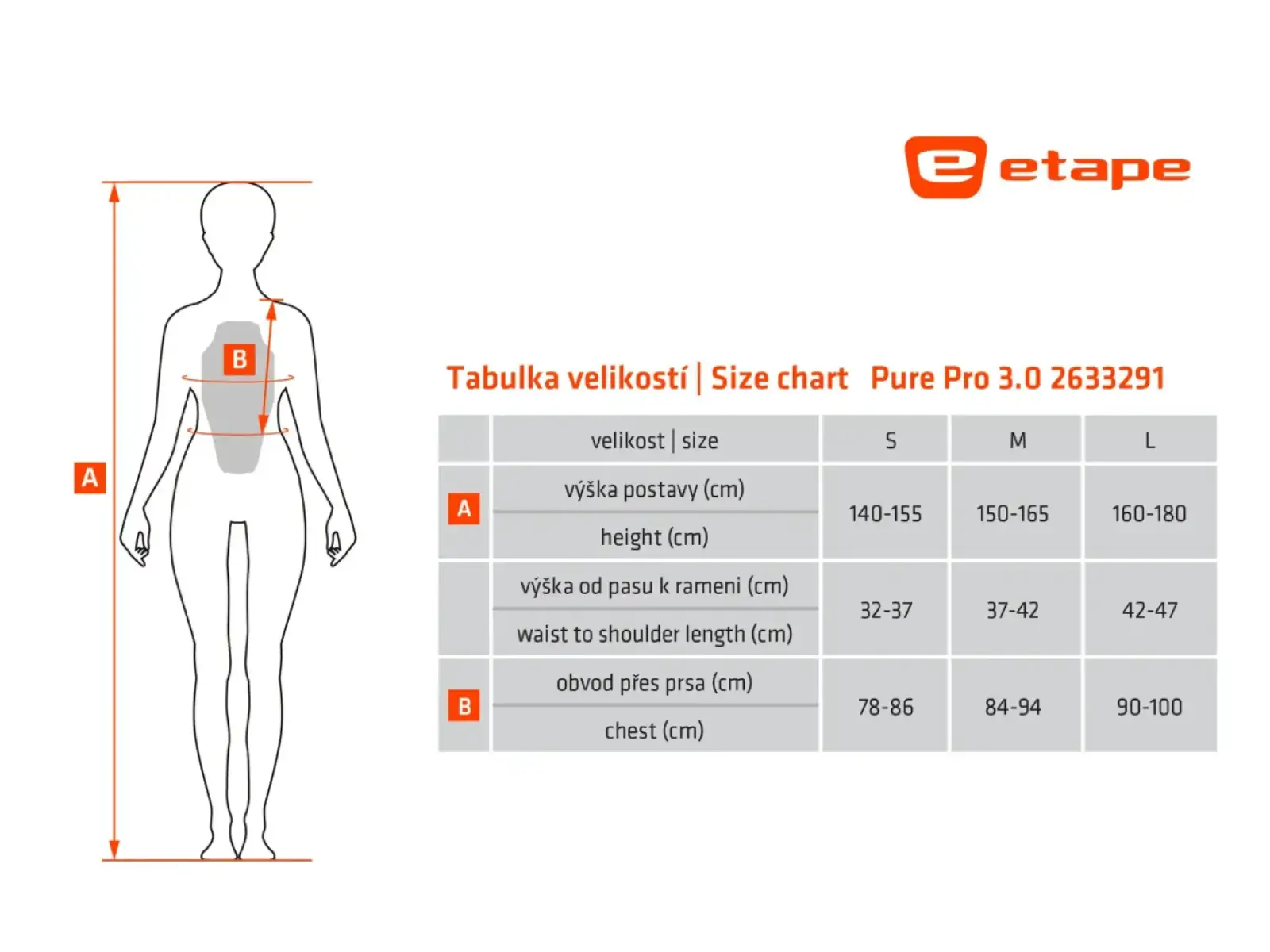 Etape Pure Pro 3.0 Damen-Rückenprotektor
