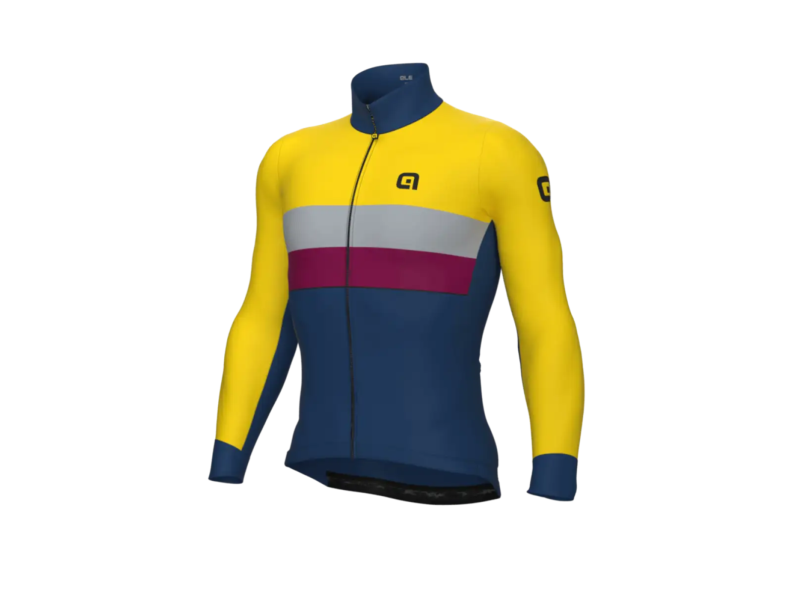 Alé Chaos Off Road-Gravel Herren gefüttertes Langarmtrikot gelb