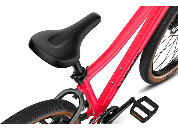 Woom 4 EXPLORE Kinderfahrrad neon pink