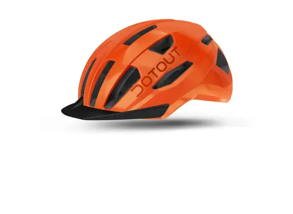 Dotout Adapto Helm Shiny Orange Fluo MUSTER