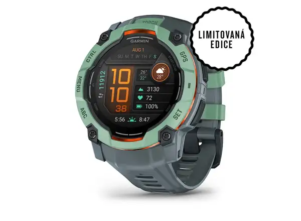 Garmin Instinct 3 Amoled 50 mm Smartwatch Neotropic/Twilight Armband