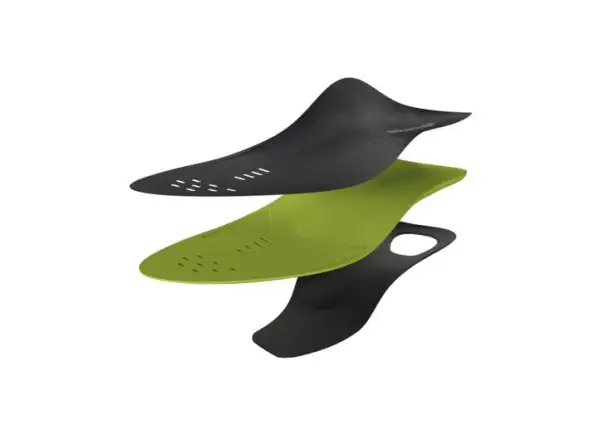 Ergon IP Pro Solestar Einlegesohlen für Schuhe schwarz/grün