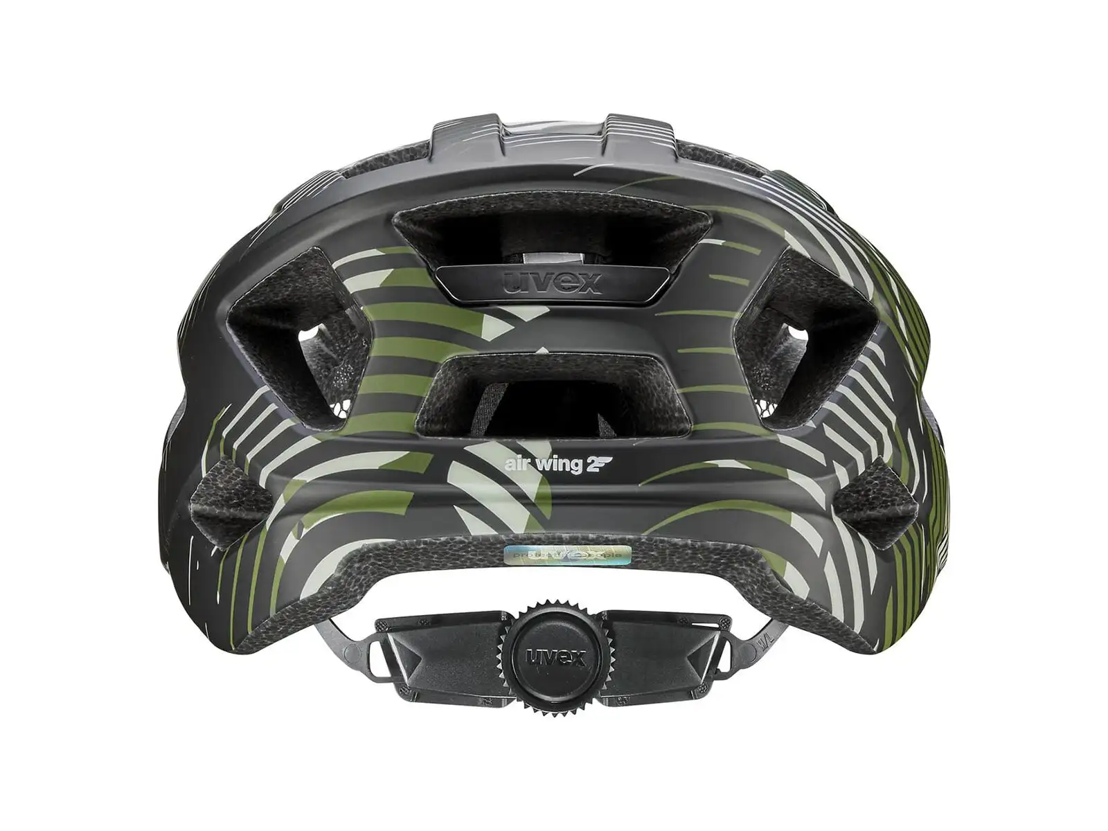 Uvex Air Wing 2 CC Kinderhelm Dark Olive-Black Matt