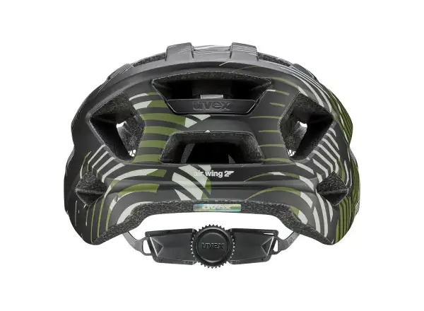 Uvex Air Wing 2 CC Kinderhelm Dark Olive-Black Matt