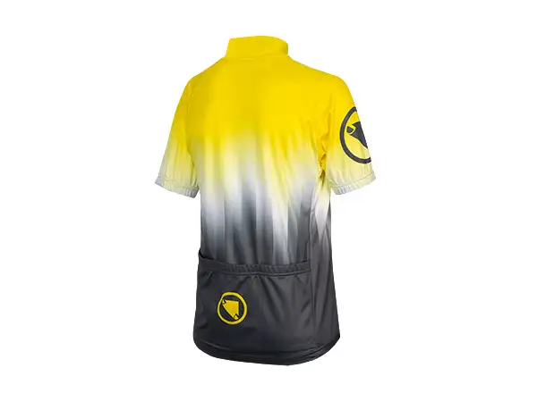 Endura Xtract Kinder Kurzarmtrikot Hi-Viz gelb