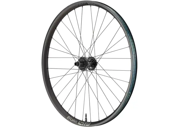 E-13 Sylvan Race Carbon E-Spec Super Boost 27,5" Hinterrad mit XD-Nabe in Schwarz.