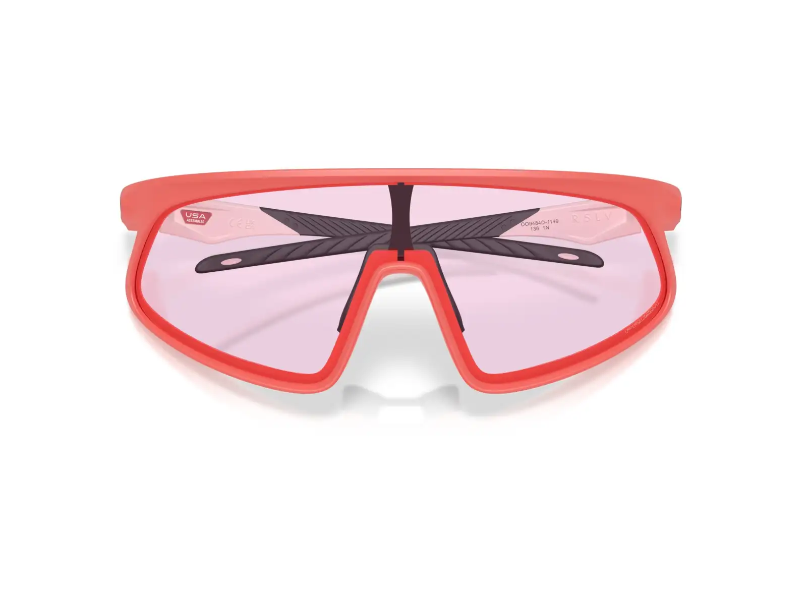 Oakley RSLV Sportbrille Matte Paloma/Prizm Low Light