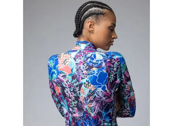 Alé PR-E Jardin Damen Thermotrikot Langarm Purple Combo